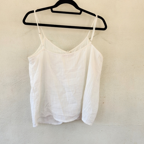 Anthropologie Dolan Cotton Gauze Tank Top Large - Picture 5 of 8
